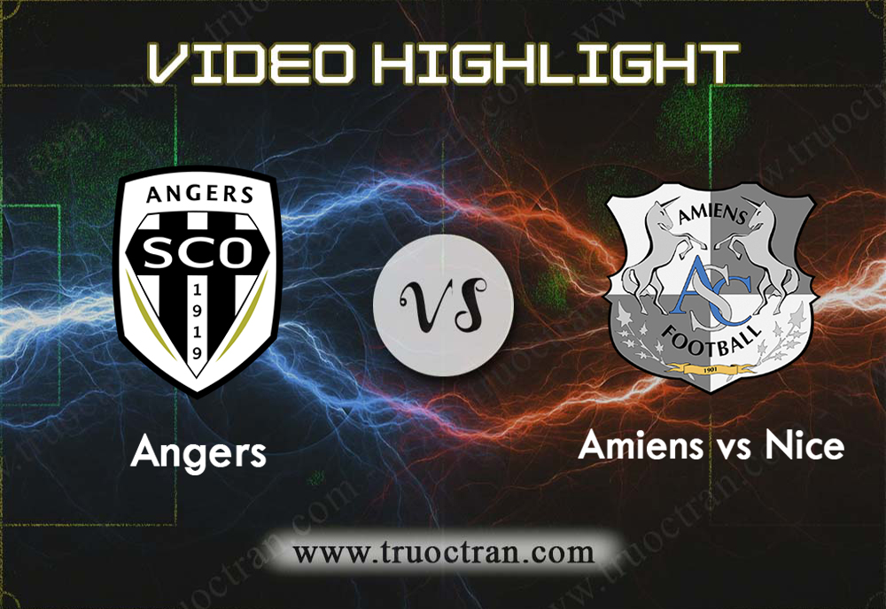 Video Highlight: Angers & Amiens – VĐQG Pháp – 29/9/2019