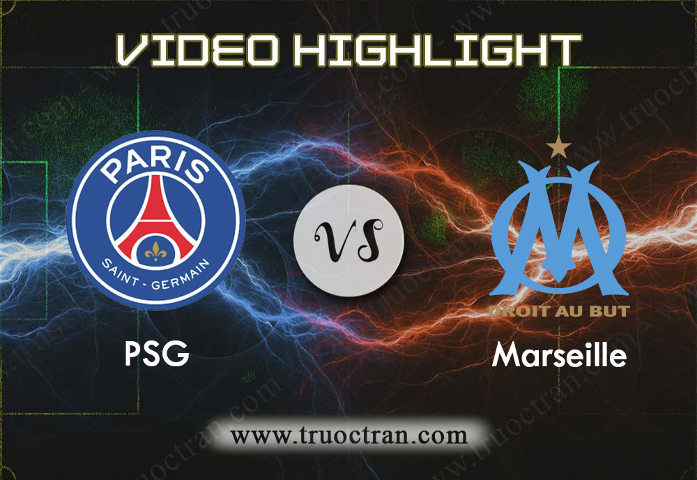 Video Highlight: PSG & Marseille – VĐQG Pháp – 28/10/2019