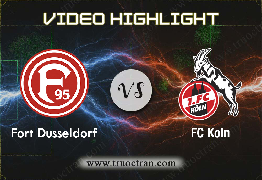 Video Highlight: Fort.Dusseldorf & FC Koln – VĐQG Đức – 3/11/2019