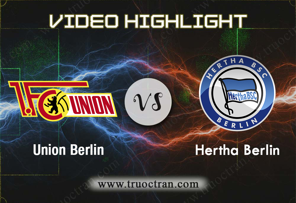 Video Highlight: Union Berlin & Hertha Berlin – VĐQG Đức – 3/11/2019