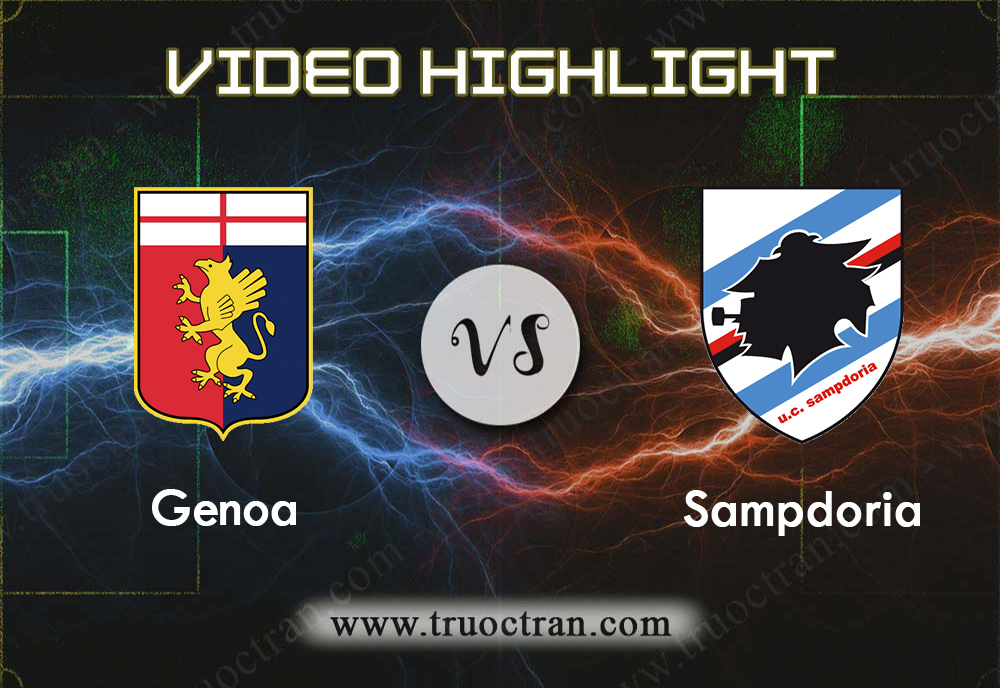 Video Highlight: Genoa vs Sampdoria – VĐQG Italia – 15/12/2019