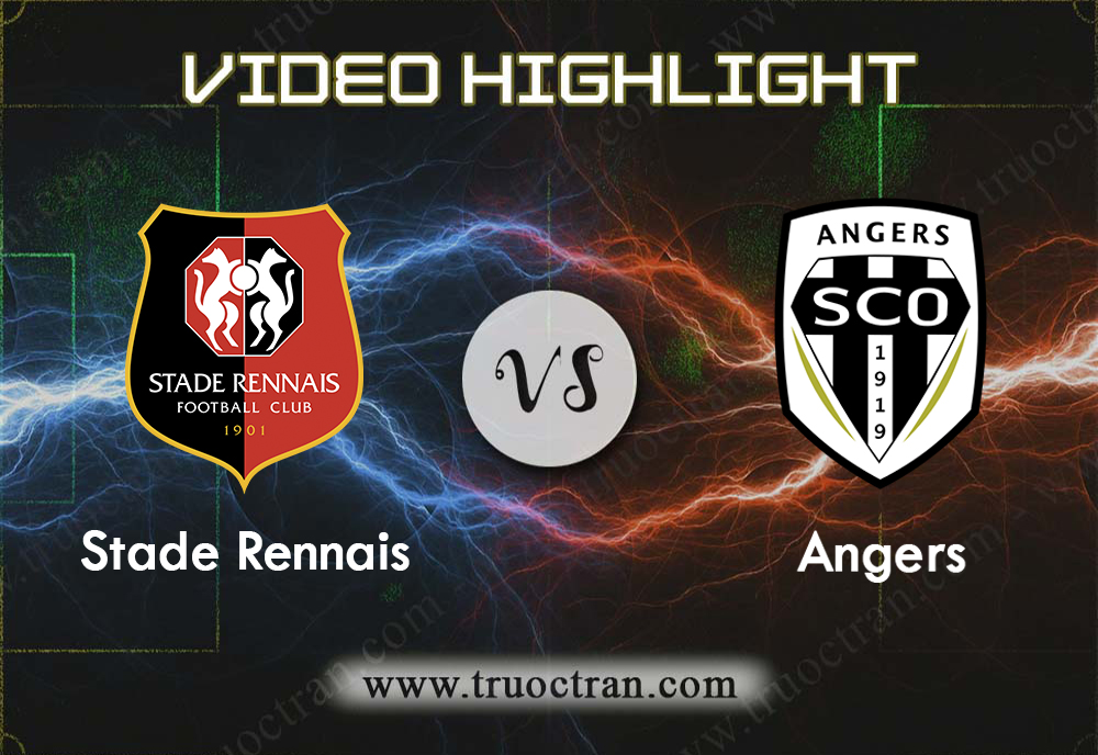 Video Highlight: Rennes & Angers – VĐQG Pháp – 8/12/2019
