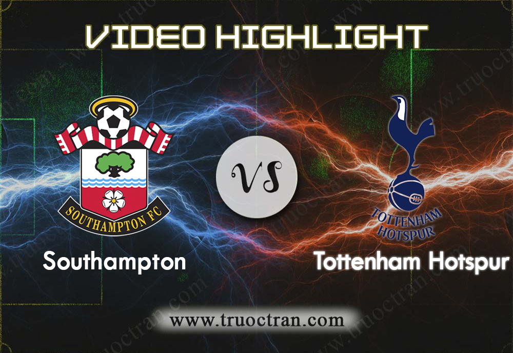 Video Highlight: Southampton vs Tottenham – Ngoại hạng Anh – 01/01/2020