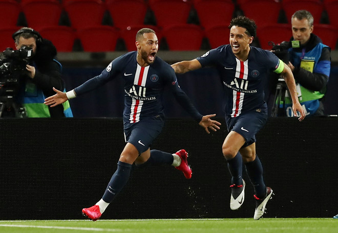 Neymar tỏa sáng đưa PSG vào tứ kết Champions League