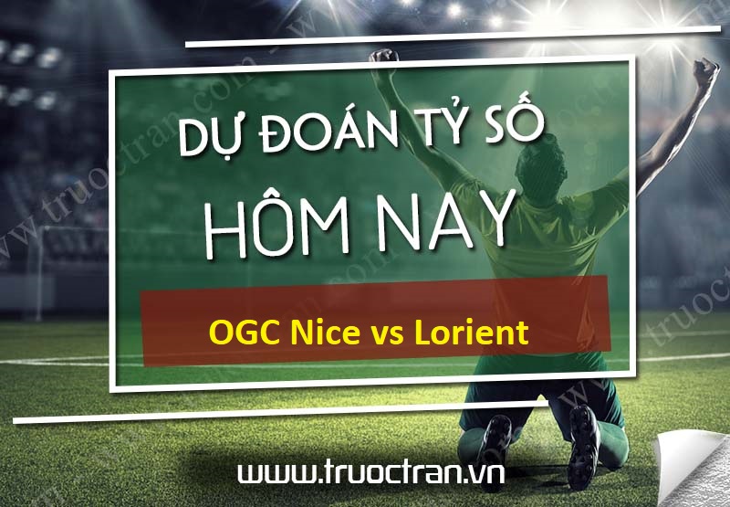 Dự đoán tỷ số bóng đá OGC Nice vs Lorient – VĐQG Pháp – 01h00 24/12/2020
