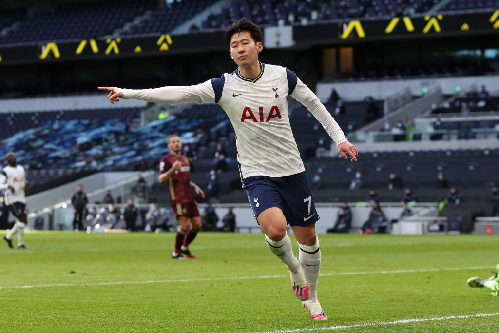 Son Heung Min cán mốc 100 bàn cho Tottenham