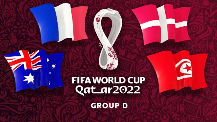 Giới thiệu bảng D tại World Cup 2022