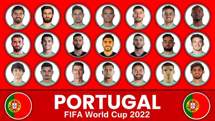Giới thiệu đội tuyển Bồ Đào Nha tại World Cup 2022